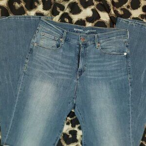 high rise flare jeans